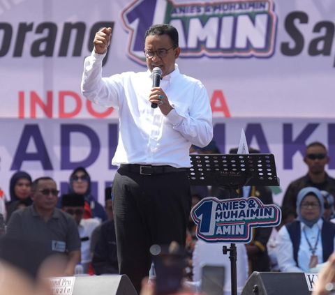 Surya Paloh dan Jusuf Kalla Dampingi Anies Kampanye Akbar di Bandung