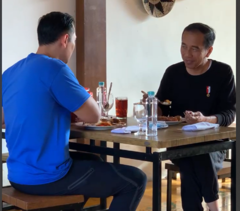 Jokowi dan AHY Sarapan Gudeg di Yogyakarta, Bahas Apa?
