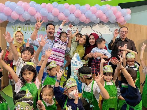 10 Potret Perayaan Ultah ke-3 Aruni Anak Caca Tengker, Penampilan Nagita Slavina Malah Bikin Salfok