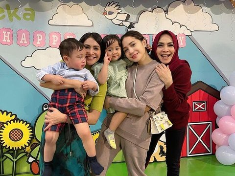 10 Potret Perayaan Ultah ke-3 Aruni Anak Caca Tengker, Penampilan Nagita Slavina Malah Bikin Salfok