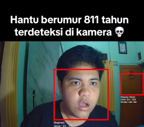 Chilling! Man Uses Face Sensor Feature App, 881-Year-Old Ghost Detected