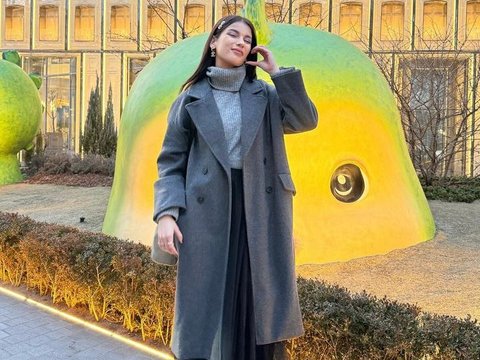 Gaya Sabrina Chairunnisa saat Liburan di Korea Selatan, Netizen 'Sudah Cocok jadi Eonni Gemes di Drakor'