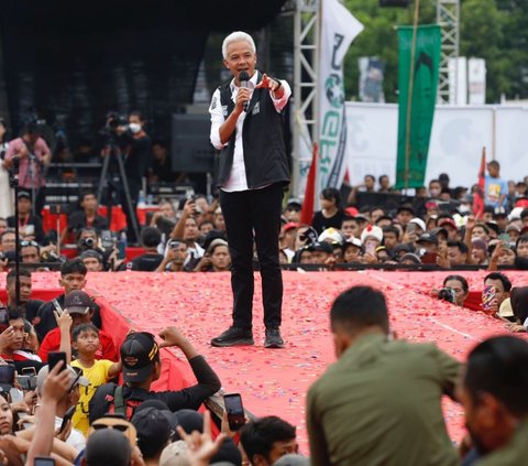 Kampanye Akbar di Yogyakarta, Ganjar Singgung Adab dan Etika