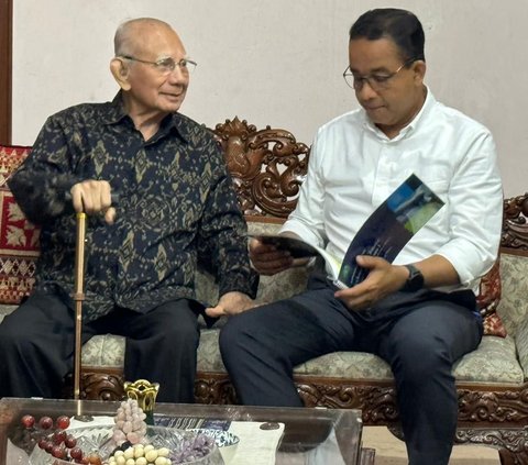 Anies Bertemu Emil Salim: Bicara Masa Depan, Tak Sedikit pun Bahas Masa Lalu