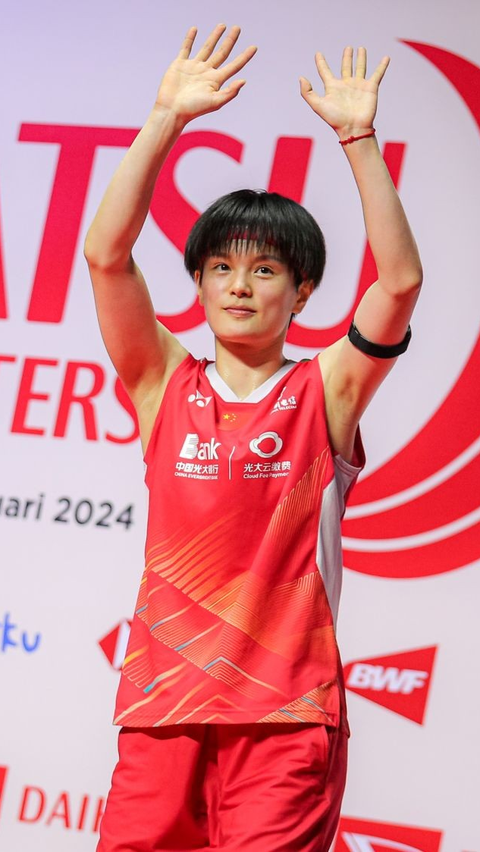 Keberhasilan Wang Zhi Yi di nomor tunggal putri telah melengkapi kemenangan China. <br>(Foto Bola.com / Bagaskara Lazuardi)<br>