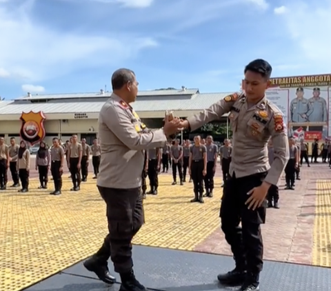 Bripda Polisi 'Cekik' Jenderal saat Latihan Bela Diri, Endingnya Dilumpuhkan Tak Berkutik