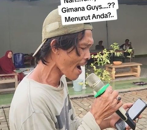 Viral Tukang Bangunan Izin Karaoke Satu Lagu saat Kerja di Rumah Orang, Aksinya Curi Perhatian