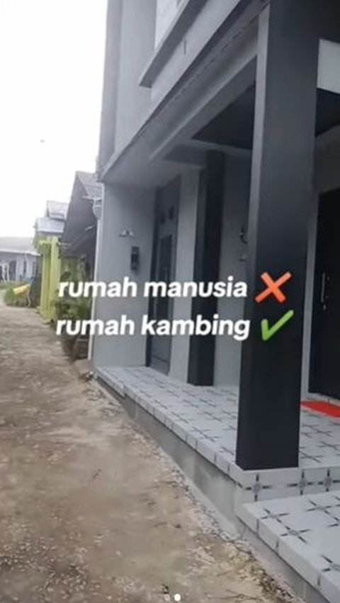 Viral sebuah rumah kambing yang sangat mewah di Batur Banjarnegara.