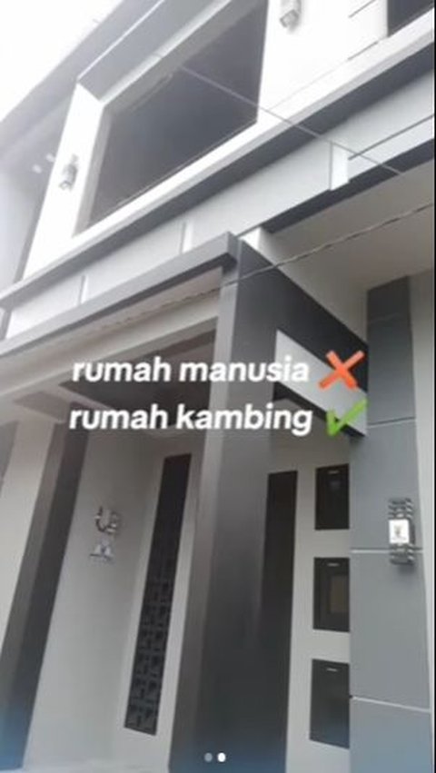 Like a human's house, the kamnbing house has two floors.