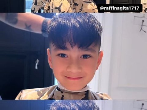 Intip Foto-foto Terbaru Rafathar Anak Raffi Ahmad dengan Gaya Rambut Baru, Netizen 'Ganteng Kembaran Jaehyun'