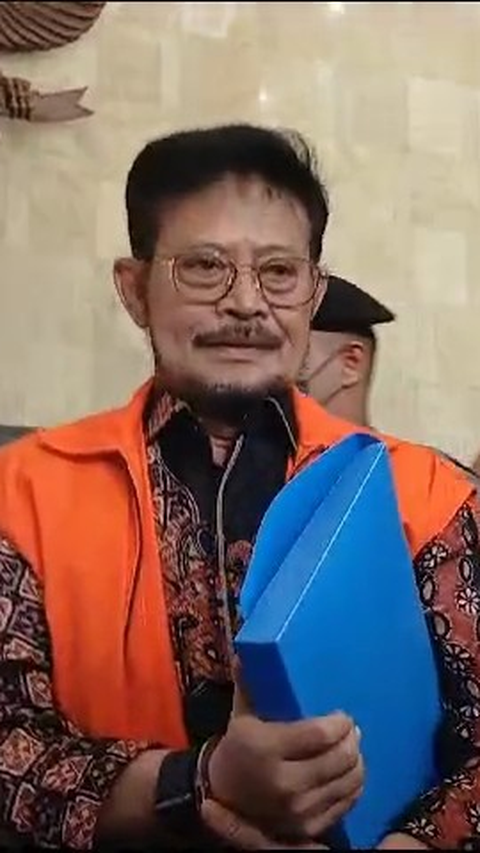 Berompi Oranye, Syahrul Yasin Limpo Kembali Diperiksa Polisi Terkait Kasus Firli Bahuri