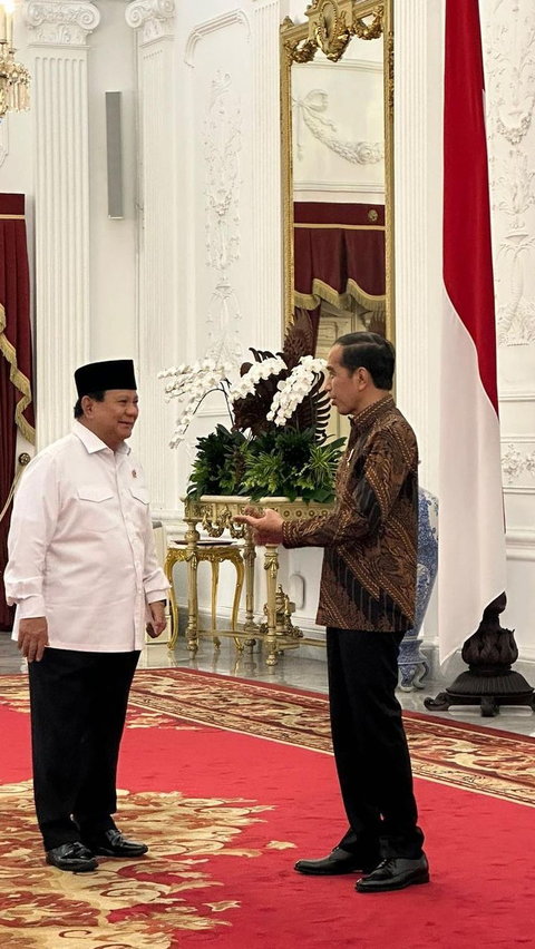 Prabowo Dekat Presiden Jokowi Bicara Mental & Watak saat Resmikan Graha Utama Akmil