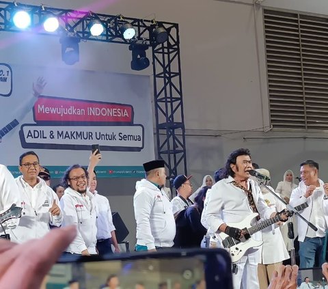 Momen Raja Dangdut Rhoma Irama Deklarasi Dukung Anies-Cak Imin: Lagu Reformasi Berkumandang