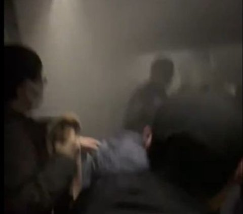 Terrifying Video Inside the Burning Cabin of Japan Airlines, Passengers Terrified: Truly Hell