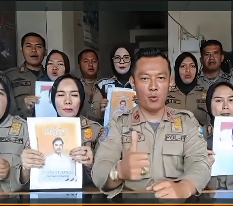 Viral Video Satpol PP Garut Deklarasi Dukung Gibran, Berujung Sanksi Skorsing hingga Tak Dapat Tunjangan