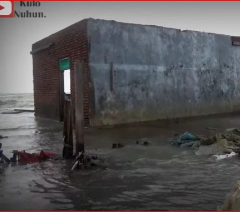 Kisah Kampung Mati Simonet Pekalongan, Ditinggalkan Penduduknya Karena Banjir Rob