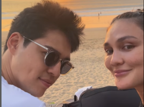 Luna Maya's Face Makes People Focus While on Vacation at the Beach: 'The Sunblock is as Thick as Parents' Hopes'