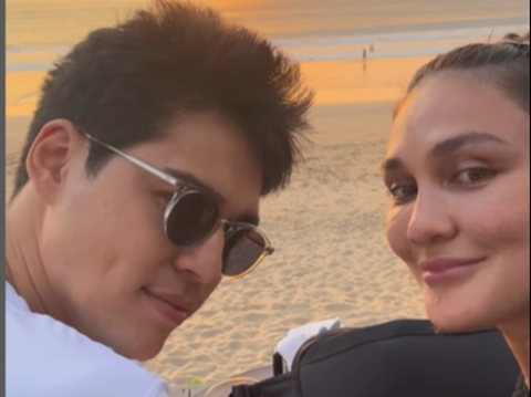 Luna Maya's Face Catches Attention While on Vacation at the Beach: 'Her Sunscreen is as Thick as Parents' Hopes'