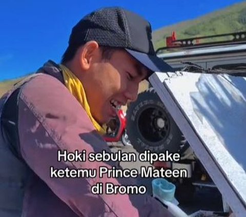 Pria Tampan Penjual Es Krim di Bromo Ini Parasnya Disebut Mirip Pangeran Brunei Mateen, Intip Potretnya