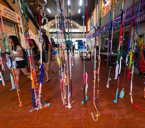 FOTO: Denyut Mal Terbengkalai di Singapura Hidup Kembali Berkat Seniman Grafiti