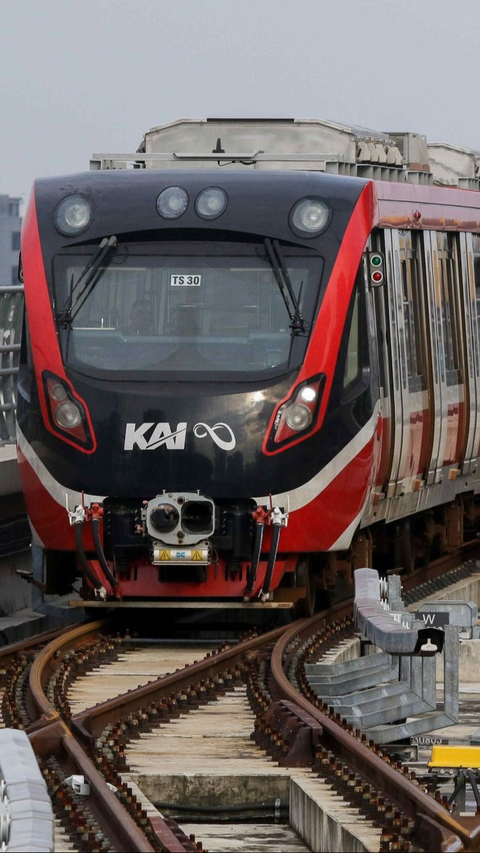 Penetapan LRT Jabodebek sebagai Obvitnas dilakukan Kementerian Perhubungan (Kemenhub).<br>(Foto Liputan6.com / Herman Zakharia)<br>