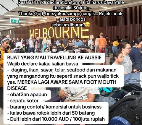 Kisah Wanita Pergi Liburan Keluarga di Australia, Tak Disangka Malah Kena Denda Rp 50 Juta Karena Ini