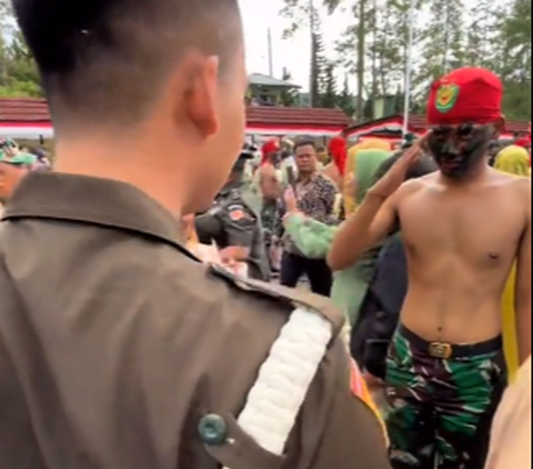 Polisi Militer Tiba-tiba Tampar & Pukul Bintara TNI AD Baru Dilantik, Ternyata Adiknya Sendiri