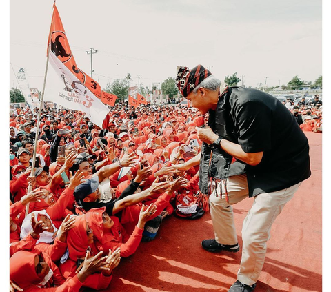 Emak-emak Protes Dapat Rp10 Ribu Hadiri Kampanye Ganjar, PDIP: Kita Tak Mau Hadirkan Peserta Bayaran