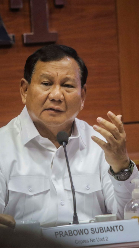 Respons Prabowo Soal Mahfud Ajukan Mundur dari Menko Polhukam
