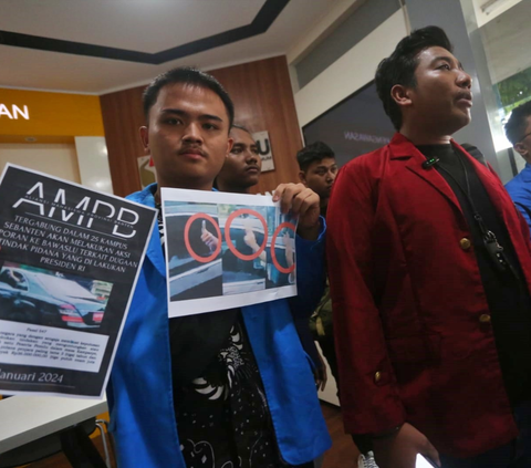 FOTO: Aliansi Mahasiswa Provinsi Banten Laporkan Pelanggaran 