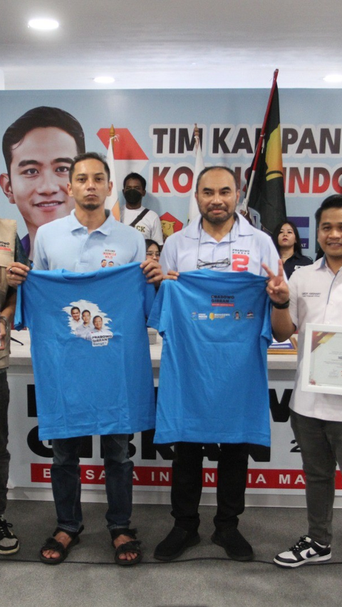 <br>Relawan Erick Thohir Deklarasi Mendukung, TKN Optimis Prabowo-Gibran Menang 1 Putaran