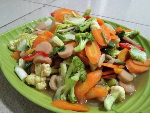 Resep Capcay Sayur Brokoli