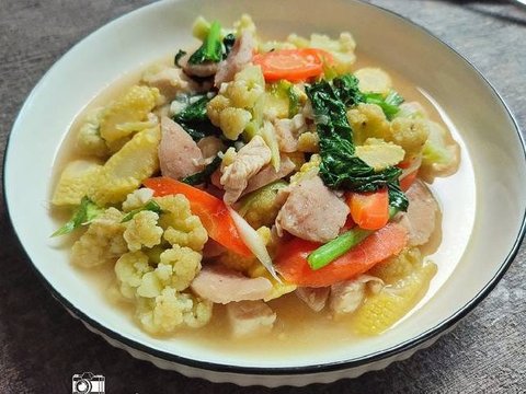 Resep Capcay Sayur Bakso