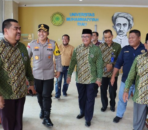 Jaga Kamtibmas Pemilu, Kapolresta Pekanbaru Rangkul Muhammadiyah Riau