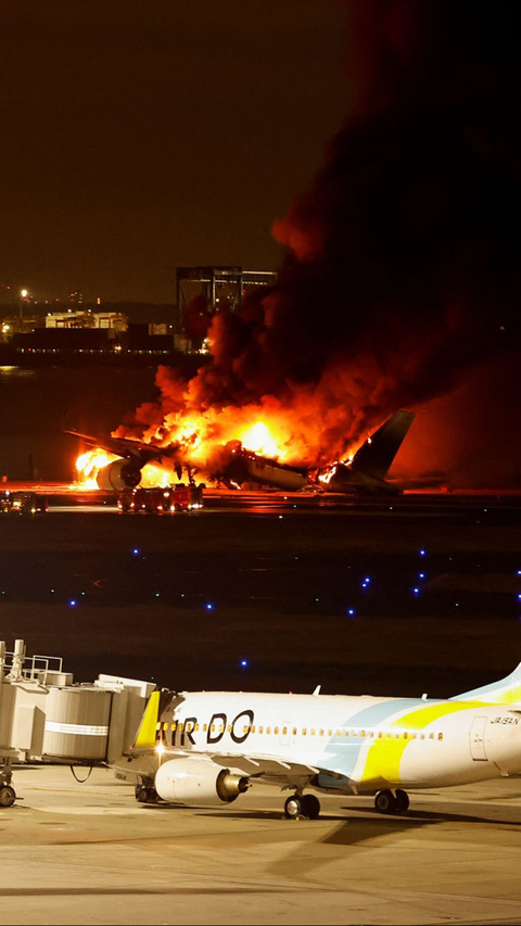 This is the loss of Japan Airlines after its plane caught fire at Haneda Tokyo Airport.