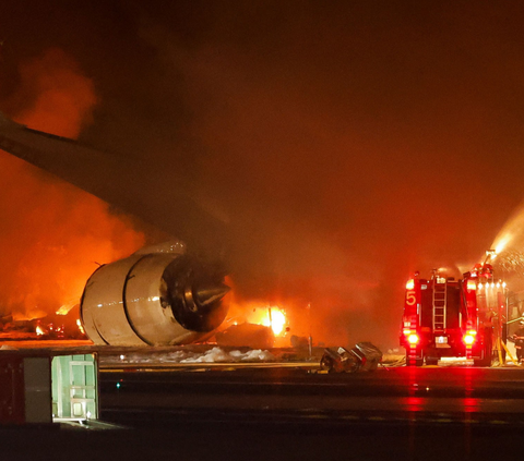 This is the Loss of Japan Airlines After Its Plane Caught Fire at Tokyo Haneda Airport