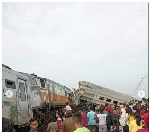 Tetap Beroperasi, Jalur Kereta Dibuat Memutar usai Tabrakan KA Turangga dan Commuterline Bandung