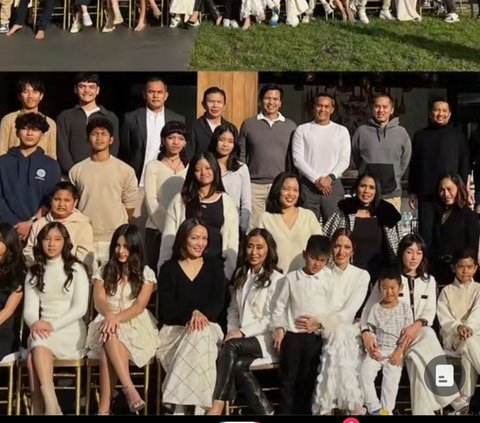 Foto-foto Elegan Generasi Keluarga Bakrie, Netizen 'Vibesnya Drama Korea Konglomerat'