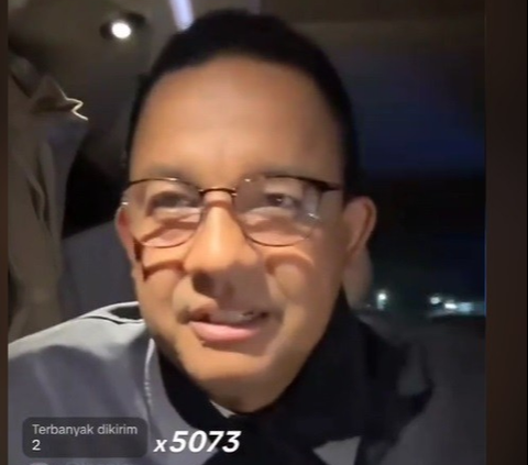 Apakah Anies Menerima Gift Saat Live? Begini Penjelasan TikTok