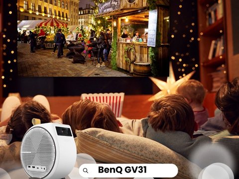 BenQ's Portable Ceiling Projector is Available at iBox, Making it Easy for Customers to Enjoy