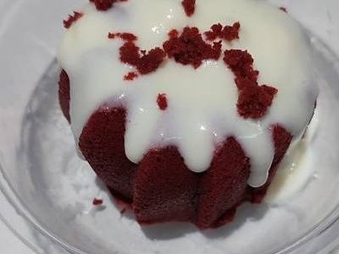 Resep Red Velvet Lava Cake: Keju