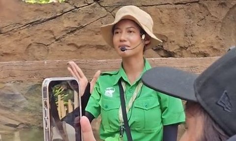 Viral Pemandu di Kebun Binatang Mirip Pevita Pearce, Sang Artis Bereaksi Begini