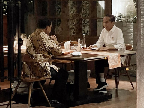 Jokowi dan Prabowo Makan Malam Berdua, Kaesang: Hal Biasa, Memang Mereka Sahabat