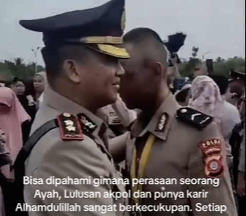 Ayahnya Pejabat Polisi Lulusan Akpol, Anaknya Pilih jadi Bintara Polri Sampai Tanya 'Papa Enggak Malu Kan?'