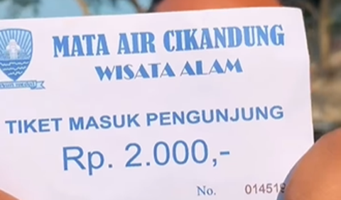 Tiket Mata Air Cikandung hanya Rp2 ribu per orang