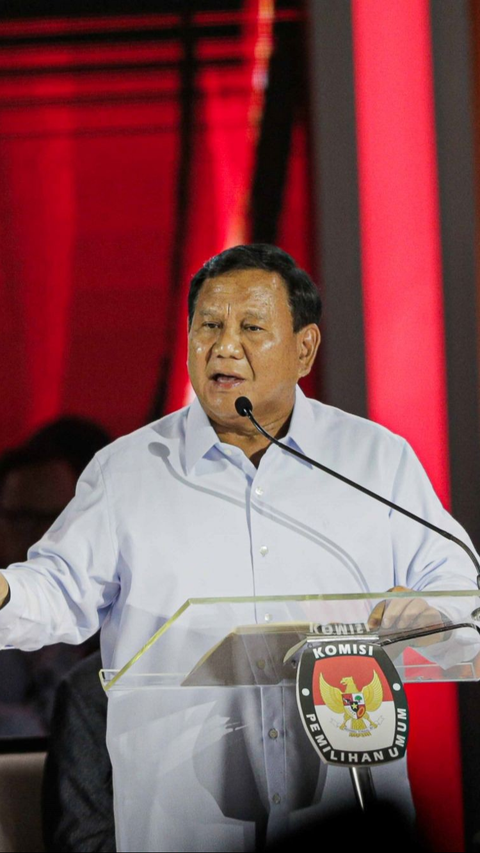 Prabowo Lempar Sindiran di Awal Debat: Ada yang Asal Bicara Didorong Ambisi!