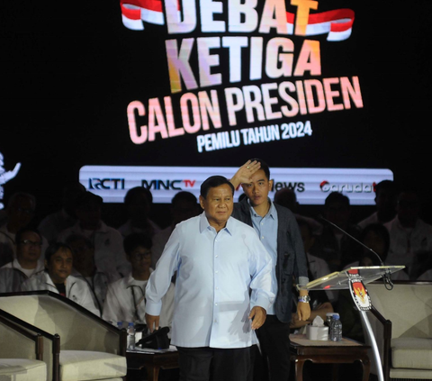FOTO: Momen Anies-Prabowo-Ganjar Saling Beradu Gagasan dan Paparkan Visi Misi di Debat Ketiga Capres 2024