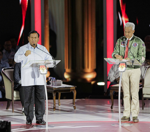 Selama Debat Ketiga Pilpres 2024, Prabowo Tiga Kali Setuju dengan Pernyataan Ganjar