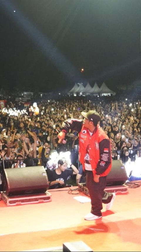 Dibalut Konser Musik, Ribuan Warga Lamongan Kumpul Dukung Ganjar-Mahfud