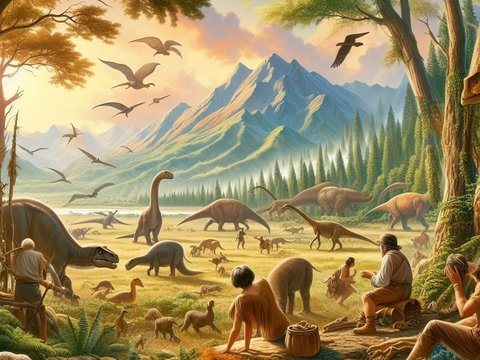 Dinosaurus Dicurigai Ilmuwan Menjadi Alasan Manusia Menua Begitu Cepat